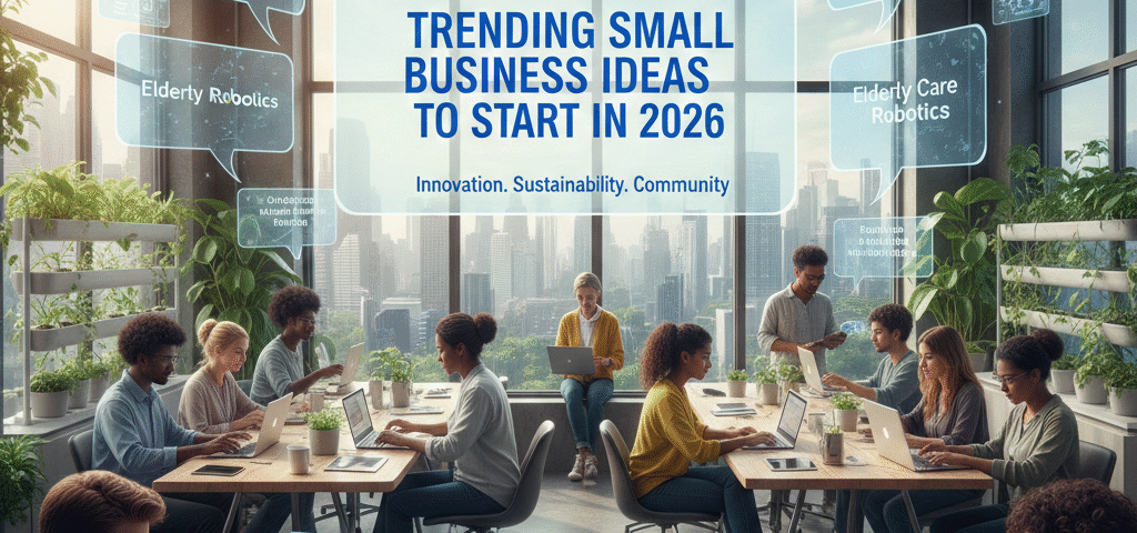 Trending Small Business Ideas to Start in 2026