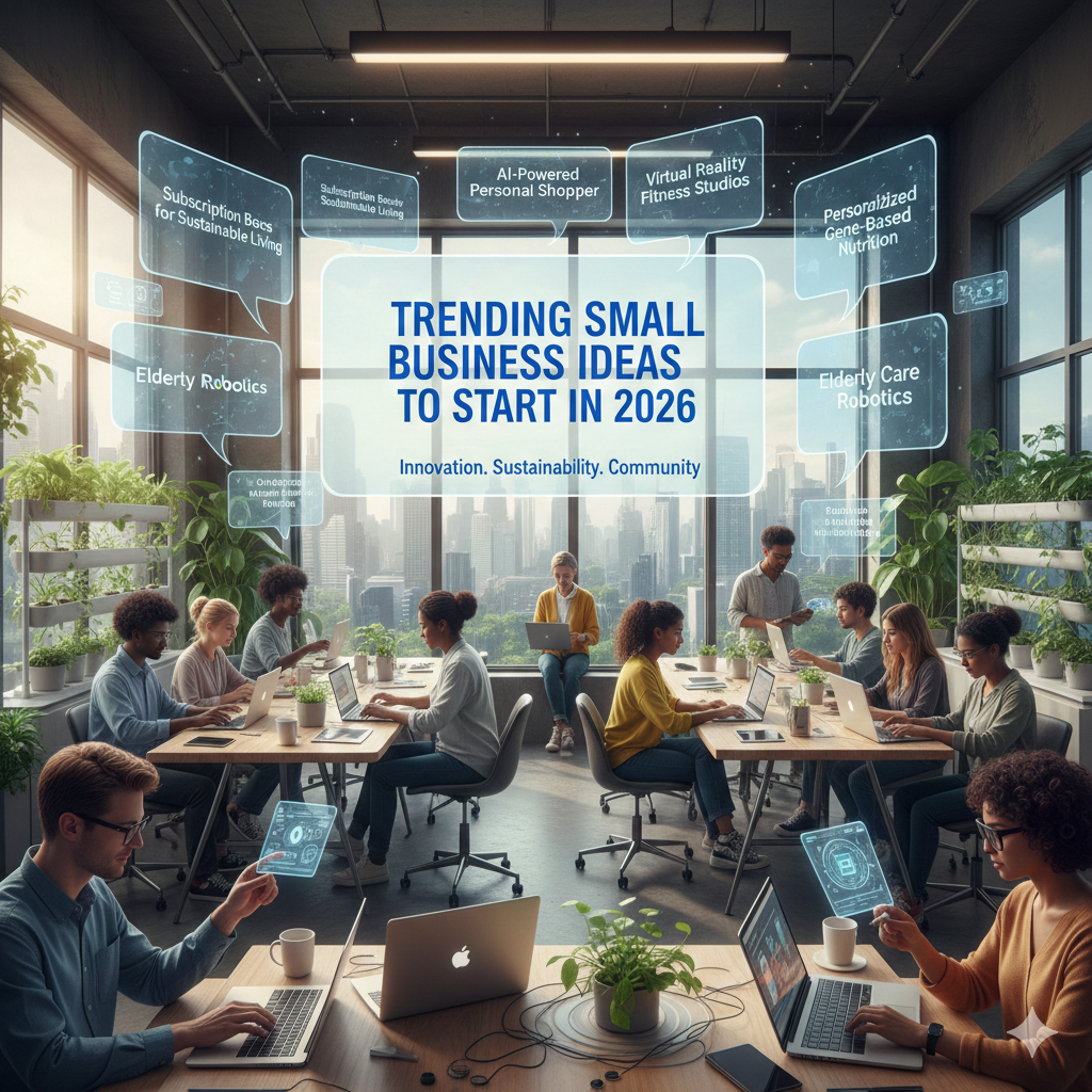 Trending Small Business Ideas to Start in 2026