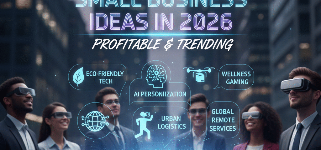 Small Business Ideas in 2026: Profitable & Trending