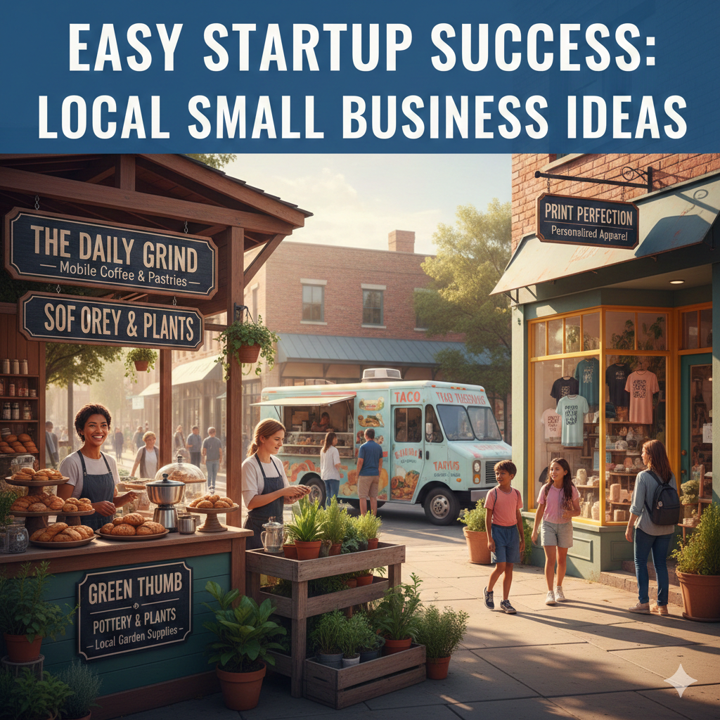 Local Small Business Ideas for Easy Startup Success