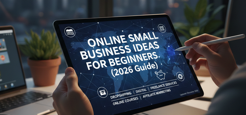 Online Small Business Ideas for Beginners (2026 Guide)