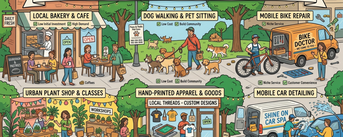 Offline Small Business Ideas That Actually Work