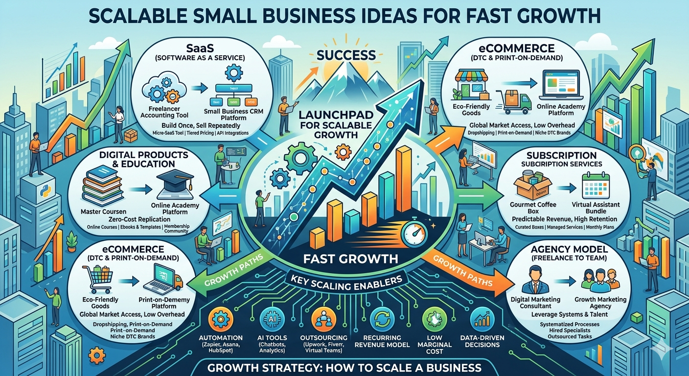 Scalable Small Business Ideas for Fast Growth