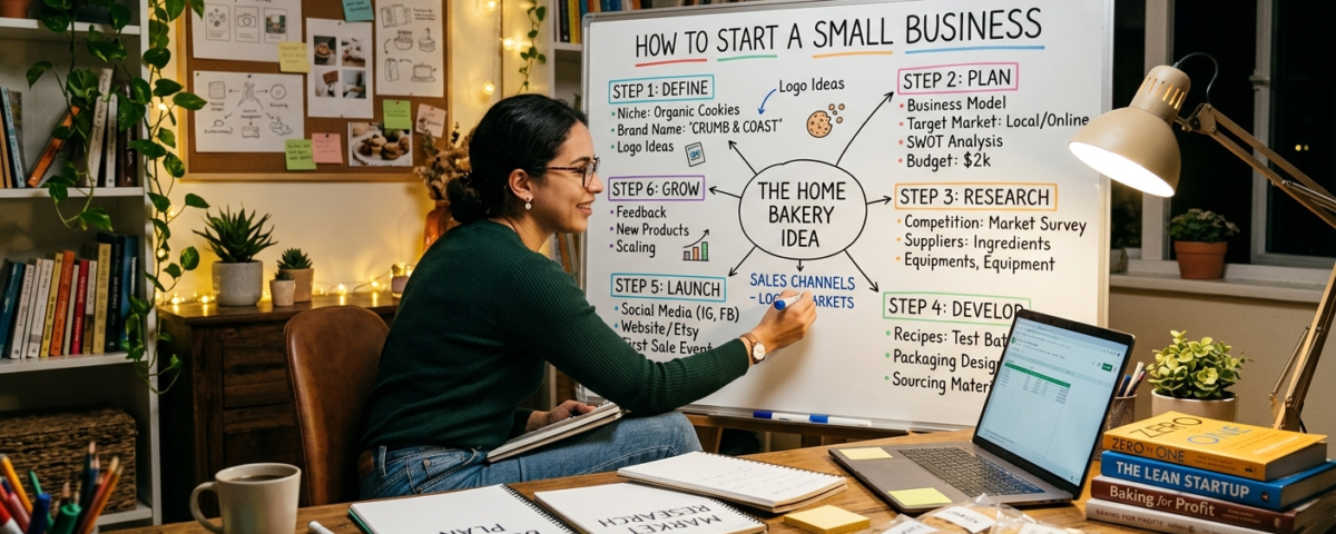 how to start a small business idea
