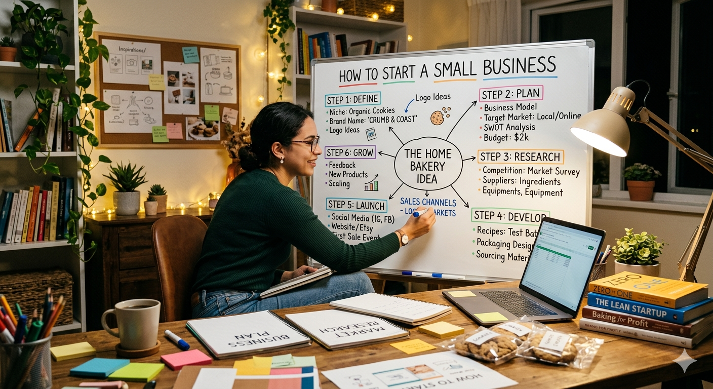how to start a small business idea
