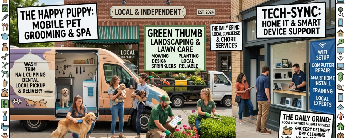 local service-based small business ideas