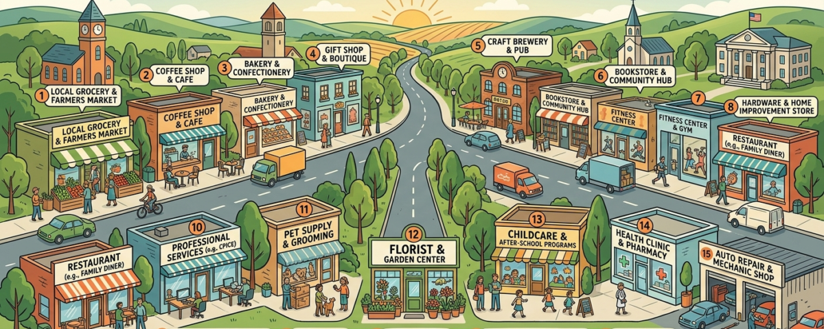 Profitable Business Ideas for Small Towns: 15 Smart Opportunities