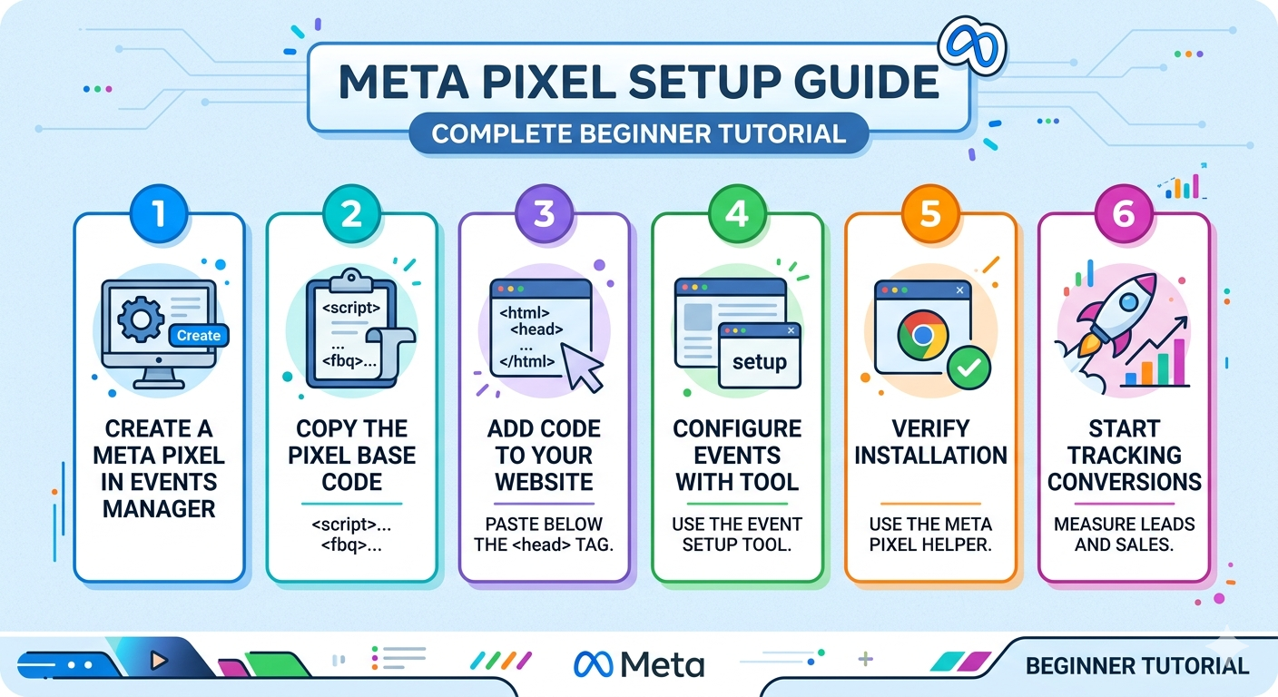 Meta Pixel Setup Guide: Complete Beginner Tutorial