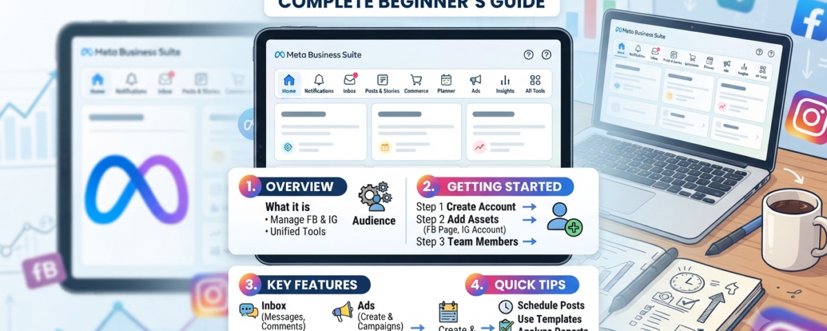 Meta Business Suite Guide: Complete Beginner's Guide