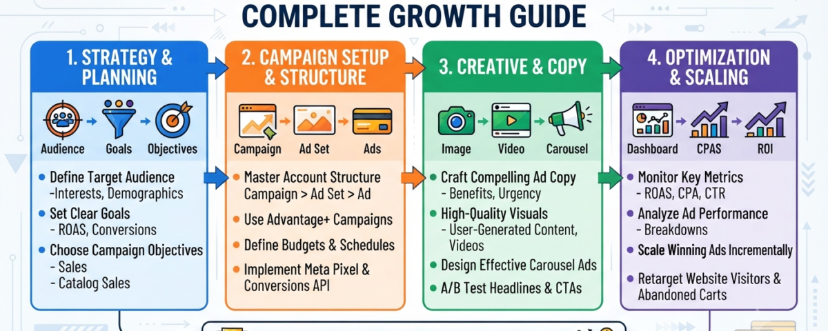 Facebook Ads for E-commerce: Complete Growth Guide.